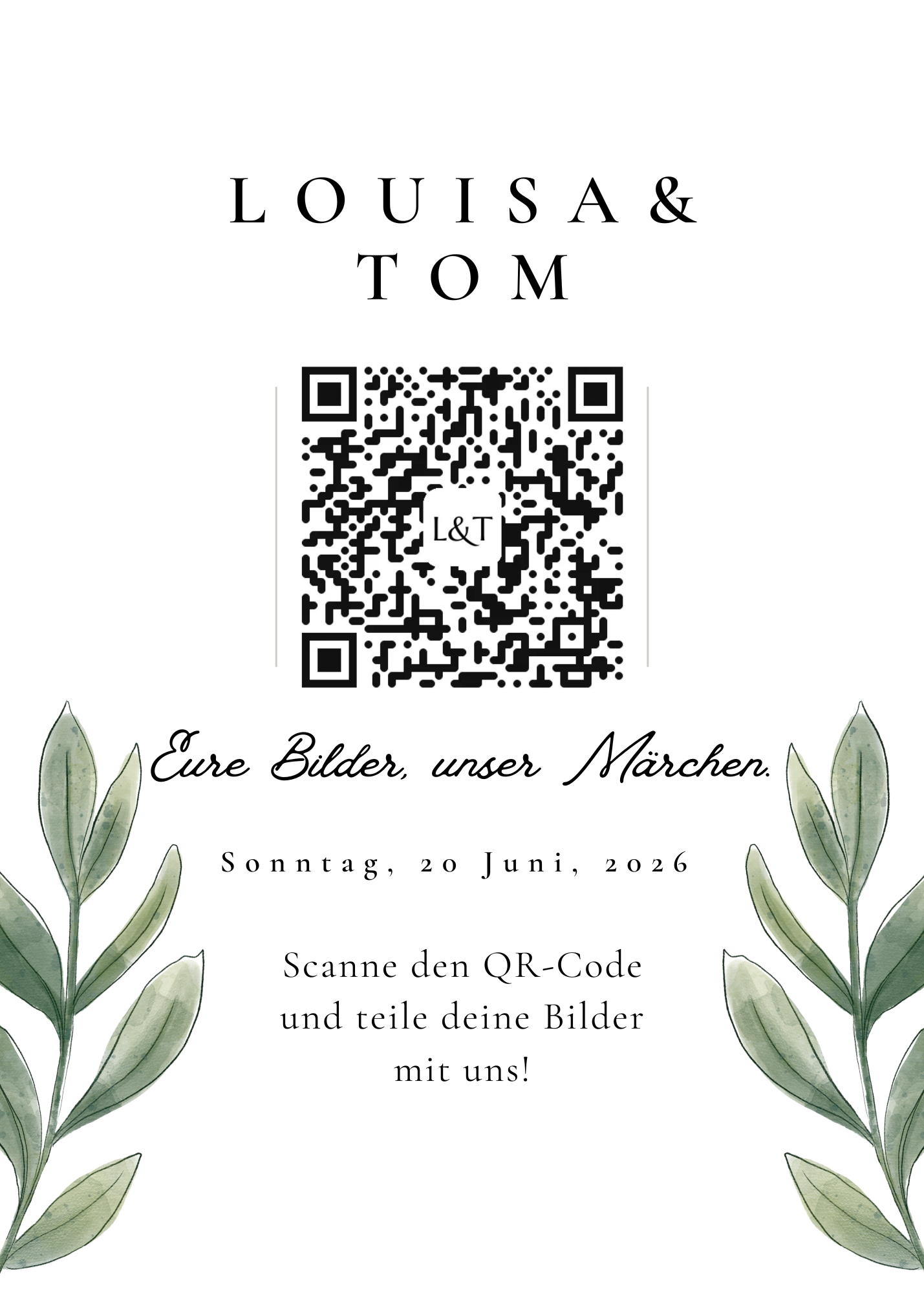QR-Code Aufsteller